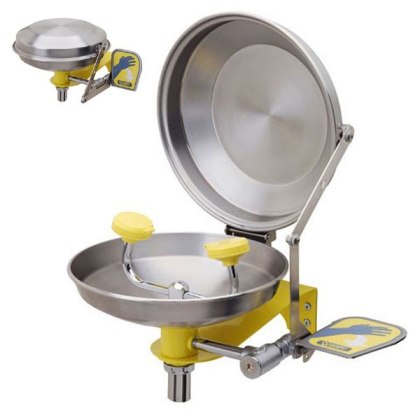 Wall Mounted Emergency Eyewash Unit With Cover Wall Mounted Emergency Eyewash Unit With Cover