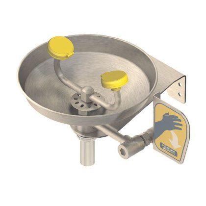 Stainless Steel Wall Mounted Eyewash Fountain Stainless Steel Wall Mounted Eyewash Fountain