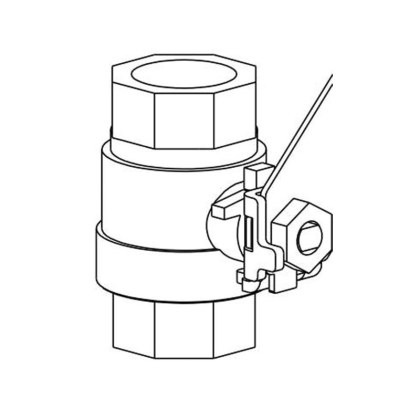 Replacement Safety Shower Ball Valve Replacement Safety Shower Ball Valve