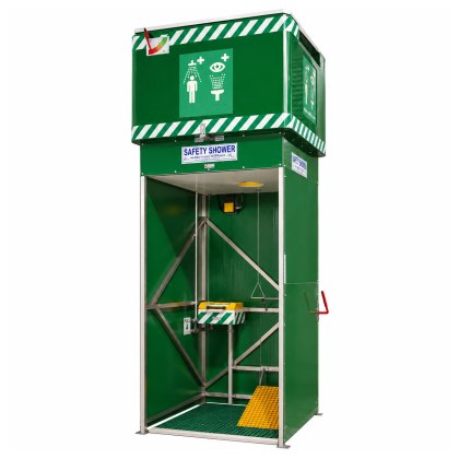 1500L Heated Tank Fed Emergency Safety Shower